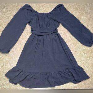 Navy Blue Dress Size Small. Like New